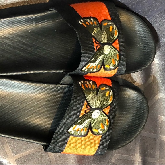 Aldo Shoes | Aldo Sandals Slides Butterfly Design 95 | Poshmark